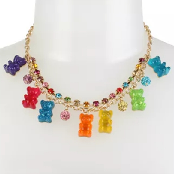 Betsey Johnson gummy bears necklace Nwt - Picture 1 of 5